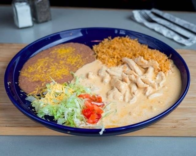Pollo con Crema.